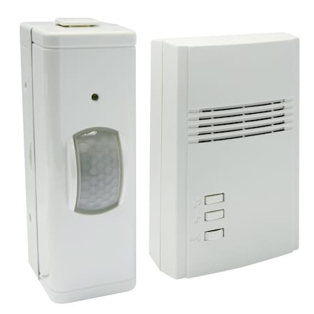 Iq America CE6880 Wireless Comm'l Residential Driveway Entrance Alert Chime Doorbell 150 ft range CE6880